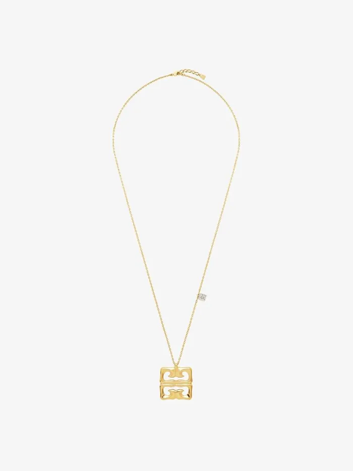 4g Liquid Necklace In Metal Golden Yellow Women Givenchy Jewelry