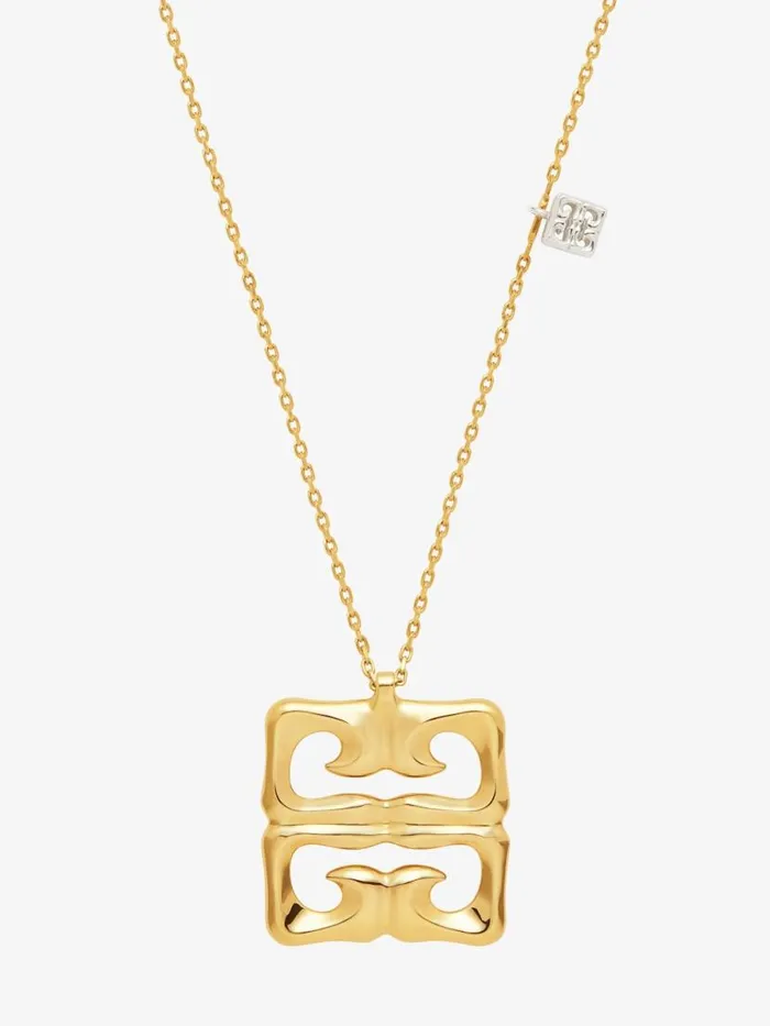 4g Liquid Necklace In Metal Golden Yellow Women Givenchy Jewelry