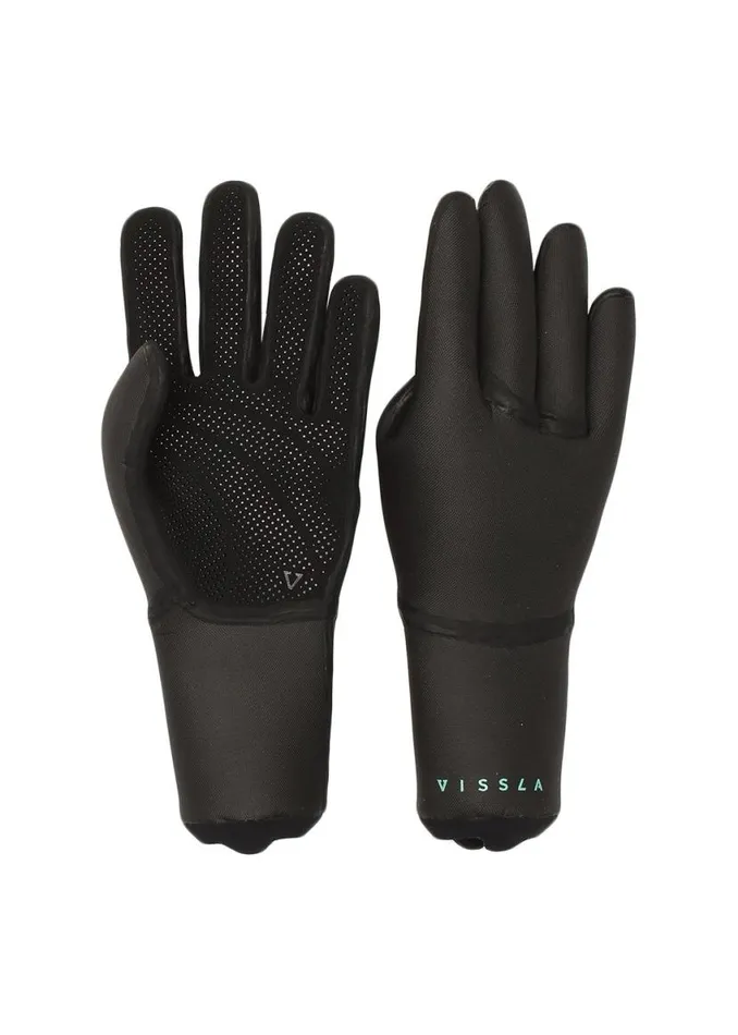 7 Seas 3MM Wetsuit Glove Black Men Vissla Wetsuits