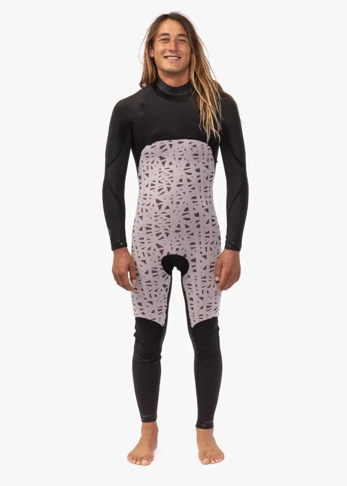 7 Seas 43 Full Chest Zip Wetsuit 8211 No Logos Covert Men Vissla Wetsuits