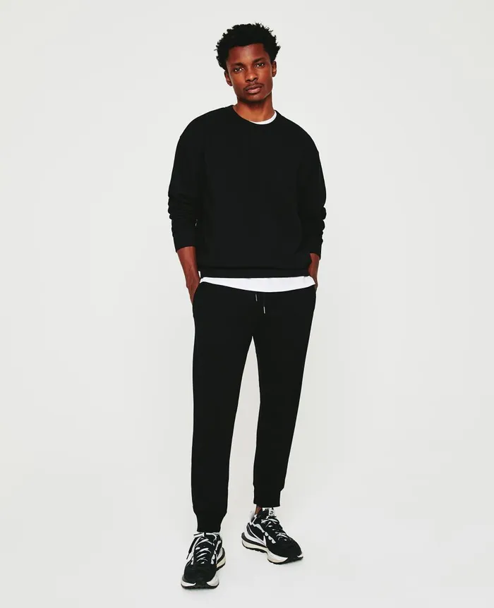 AG Jeans Arc Crew True Black Men Sweatshirts AG Jeans Arc Crew True Black Men Sweatshirts