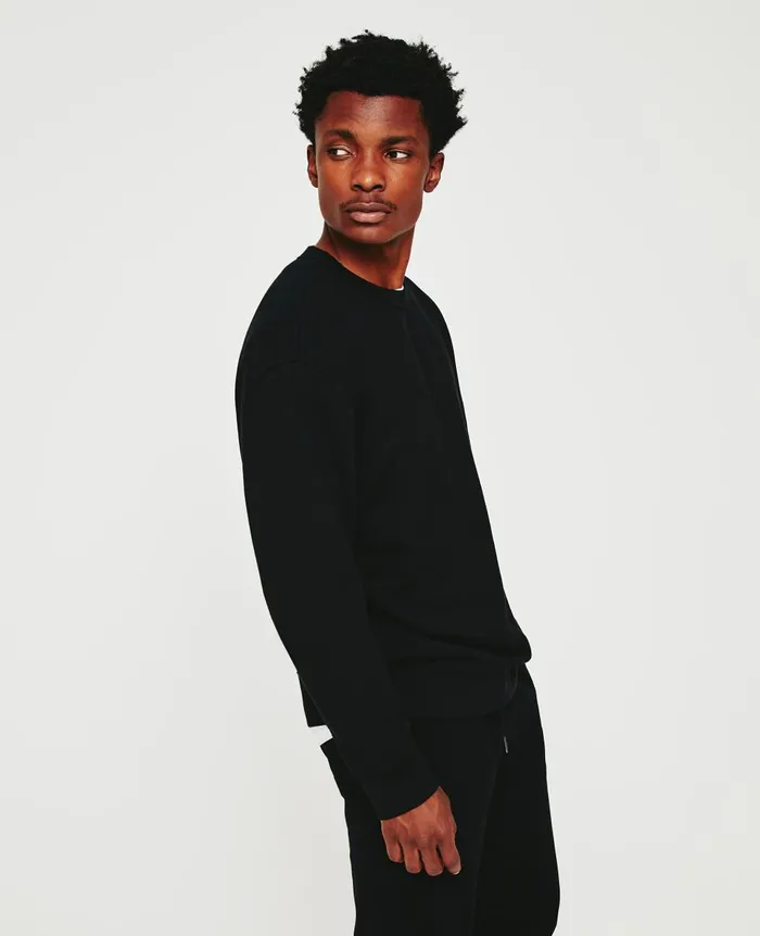 AG Jeans Arc Crew True Black Men Sweatshirts AG Jeans Arc Crew True Black Men Sweatshirts