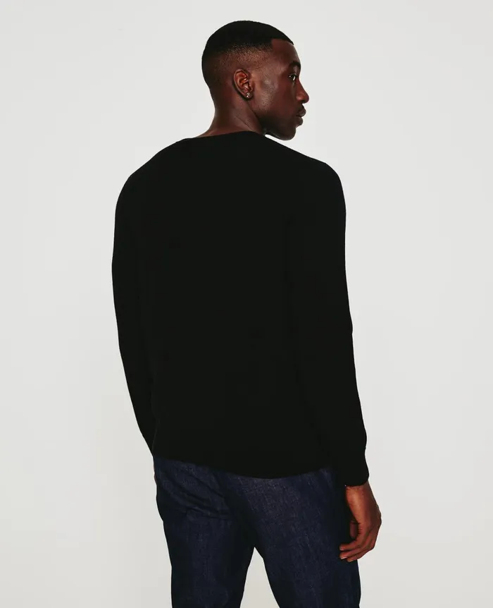 AG Jeans Beck Crew True Black Men Sweatshirts AG Jeans Beck Crew True Black Men Sweatshirts