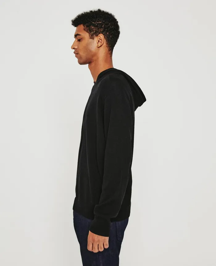 AG Jeans Beck Hoodie True Black Men Sweatshirts AG Jeans Beck Hoodie True Black Men Sweatshirts