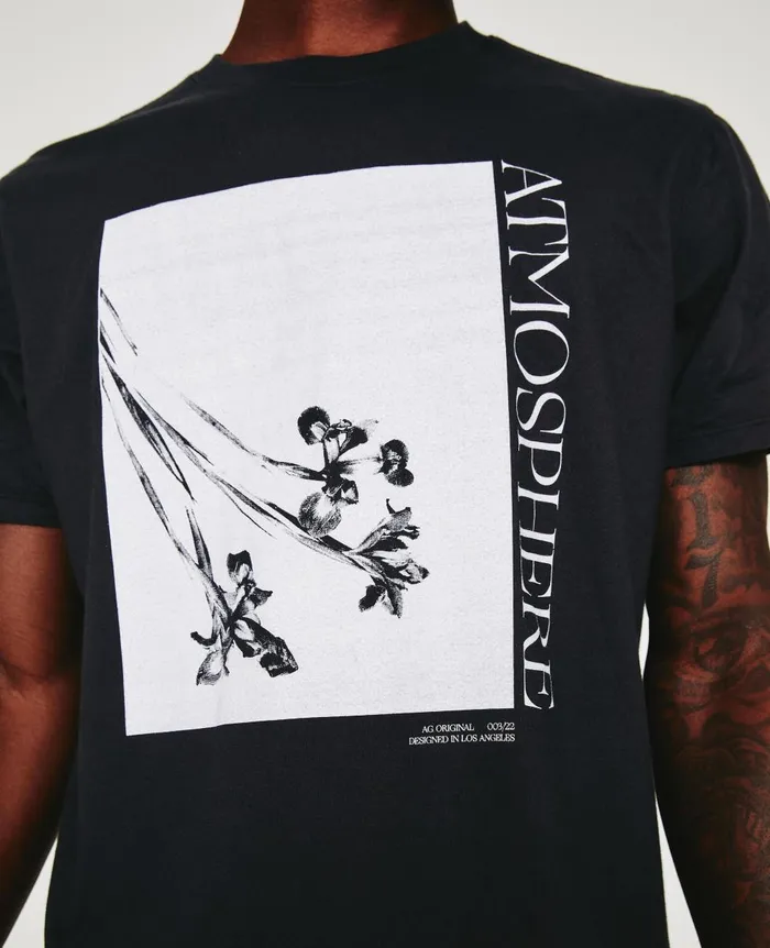 AG Jeans Bryce Crew Atmosphere Ink Stone Men Tees AG Jeans Bryce Crew Atmosphere Ink Stone Men Tees