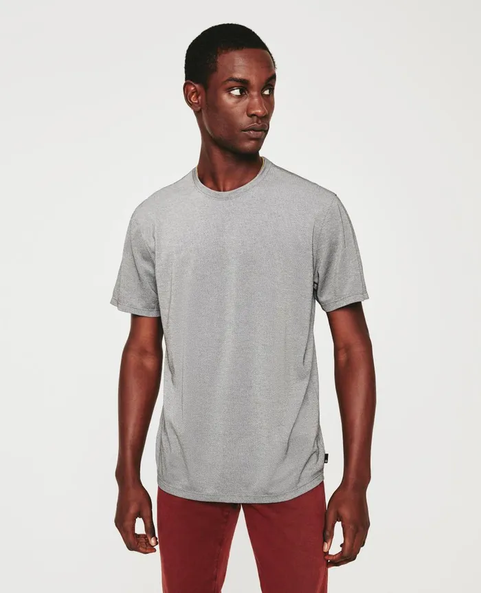 AG Jeans Bryce Crew Ink Stone Men Tees