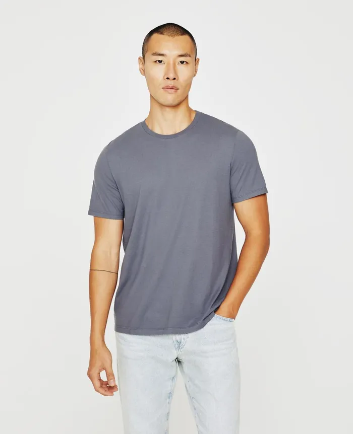 AG Jeans Bryce Crew Slate Sky Men Tees