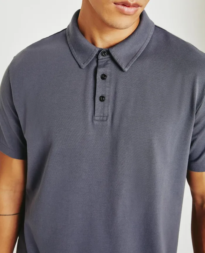 AG Jeans Bryce Polo Slate Sky Men Polos AG Jeans Bryce Polo Slate Sky Men Polos