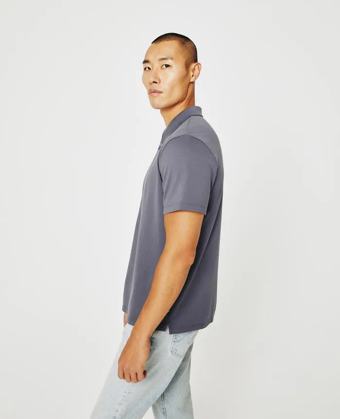 AG Jeans Bryce Polo Slate Sky Men Polos AG Jeans Bryce Polo Slate Sky Men Polos