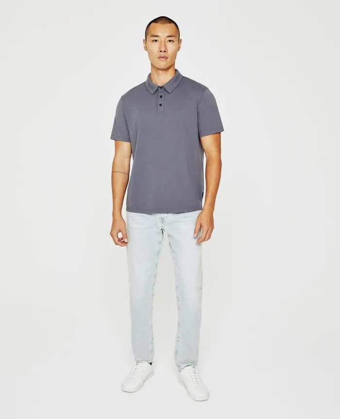AG Jeans Bryce Polo Slate Sky Men Polos AG Jeans Bryce Polo Slate Sky Men Polos