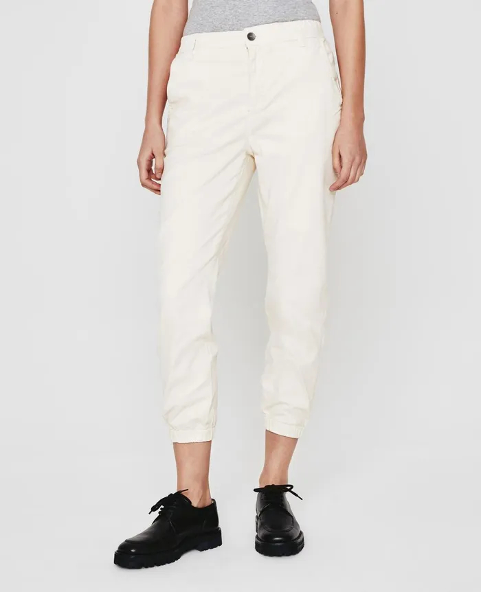 AG Jeans Caden Jogger White Cream Women Pants AG Jeans Caden Jogger White Cream Women Pants
