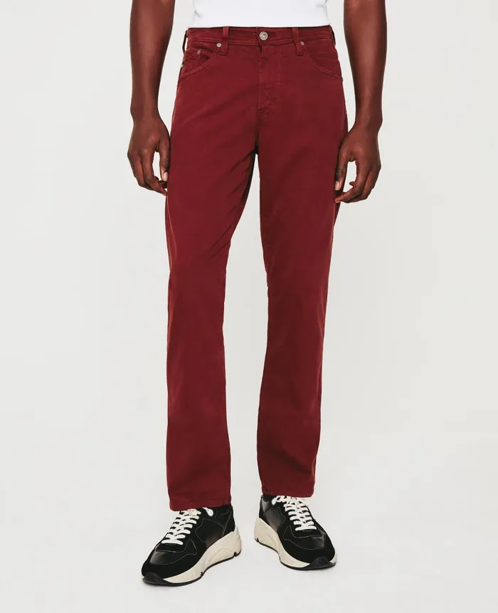 AG Jeans Everett Dark Sangria Men Pants AG Jeans Everett Dark Sangria Men Pants