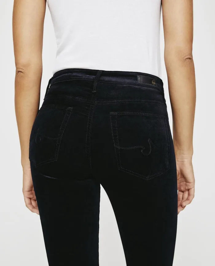AG Jeans Farrah Skinny Super Black Women Pants AG Jeans Farrah Skinny Super Black Women Pants
