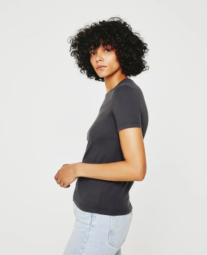 AG Jeans Jagger Crew Ink Stone Women Tees and Tanks AG Jeans Jagger Crew Ink Stone Women Tees and Tanks