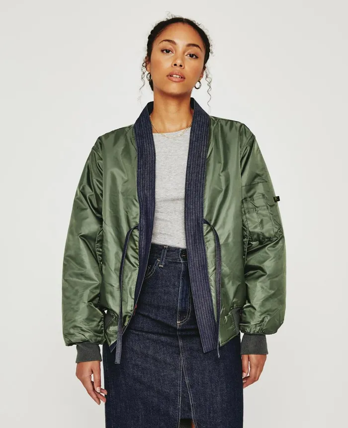 AG Jeans June Bomber Surplus WomenMen Jackets AG Jeans June Bomber Surplus WomenMen Jackets