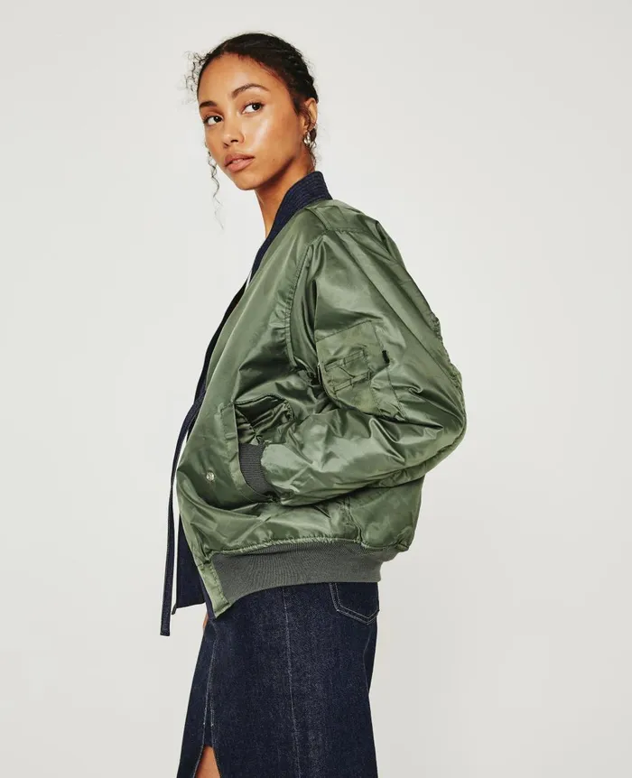 AG Jeans June Bomber Surplus WomenMen Jackets AG Jeans June Bomber Surplus WomenMen Jackets