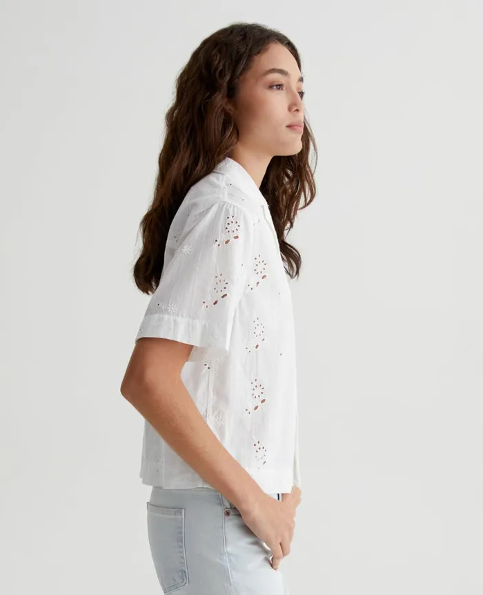 AG Jeans Koa True White Women Tops and Shirts AG Jeans Koa True White Women Tops and Shirts