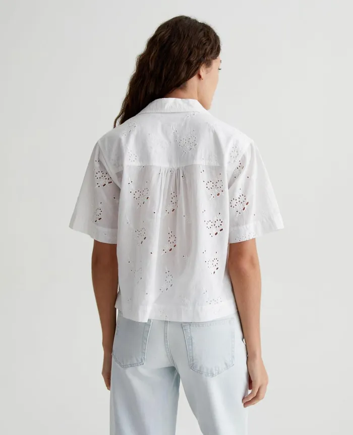 AG Jeans Koa True White Women Tops and Shirts AG Jeans Koa True White Women Tops and Shirts