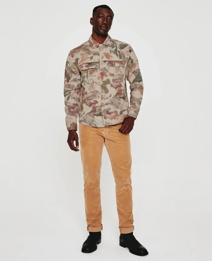 AG Jeans Lance Fatigue Garden Camo Neutral Multi Men Jackets AG Jeans Lance Fatigue Garden Camo Neutral Multi Men Jackets