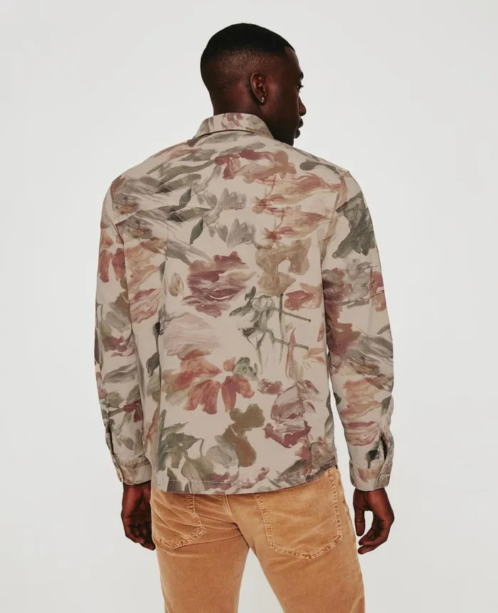 AG Jeans Lance Fatigue Garden Camo Neutral Multi Men Jackets AG Jeans Lance Fatigue Garden Camo Neutral Multi Men Jackets