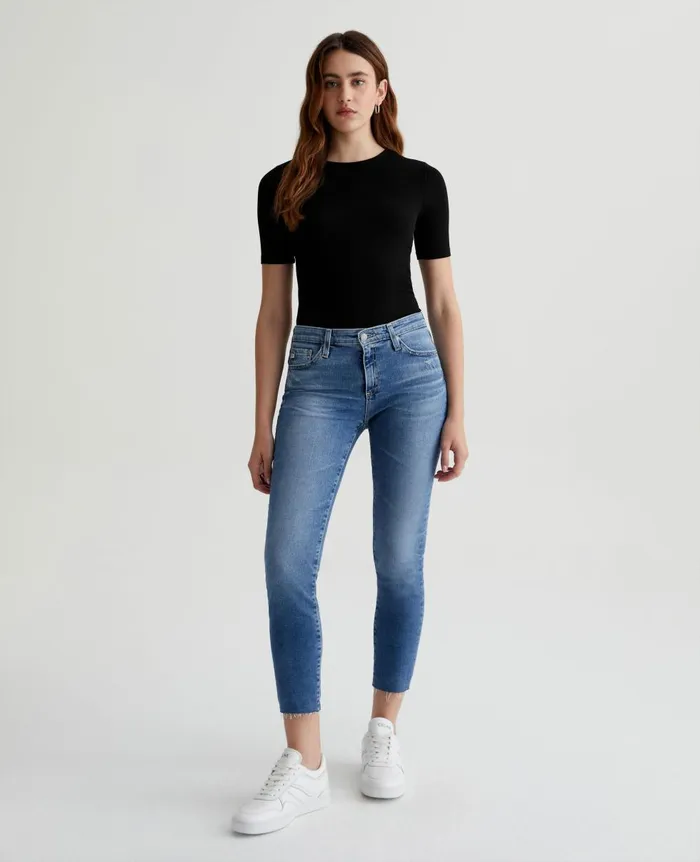 AG Jeans Prima Crop 18 Years Lakefront Women Denim