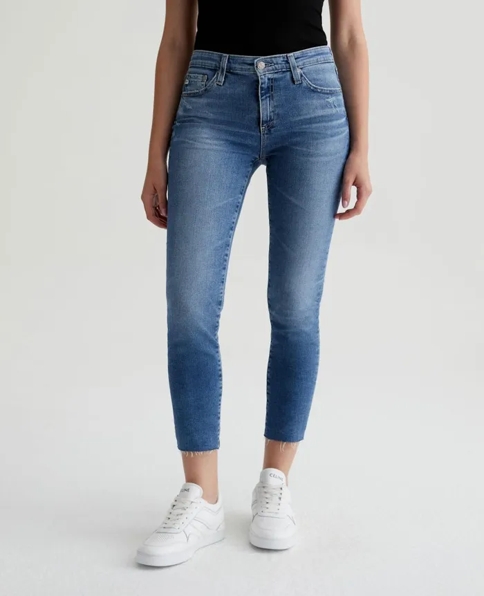 AG Jeans Prima Crop 18 Years Lakefront Women Denim AG Jeans Prima Crop 18 Years Lakefront Women Denim