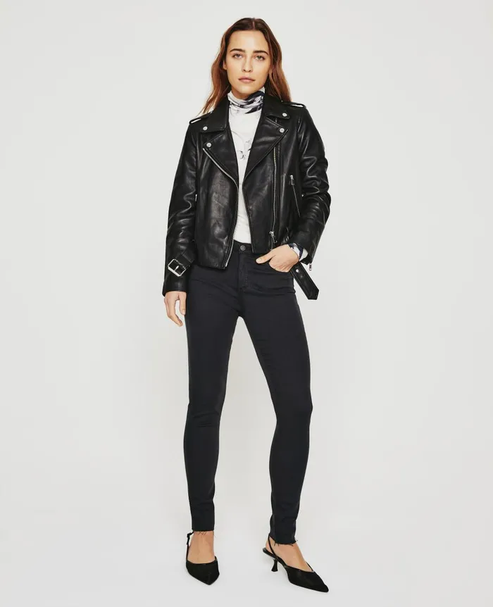 AG Jeans Rory Jacket True Black Women Jackets AG Jeans Rory Jacket True Black Women Jackets