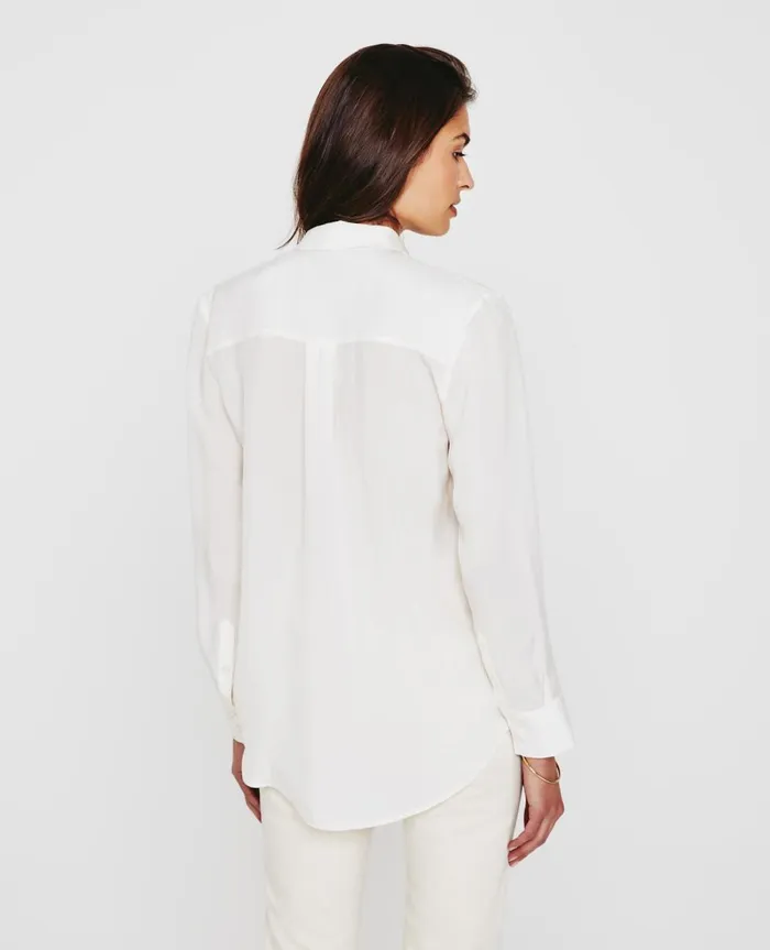 AG Jeans Shiela White Cream Women Tops and Shirts AG Jeans Shiela White Cream Women Tops and Shirts