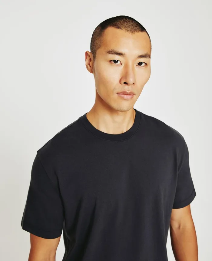 AG Jeans Wesley Crew Ink Stone Men Tees AG Jeans Wesley Crew Ink Stone Men Tees
