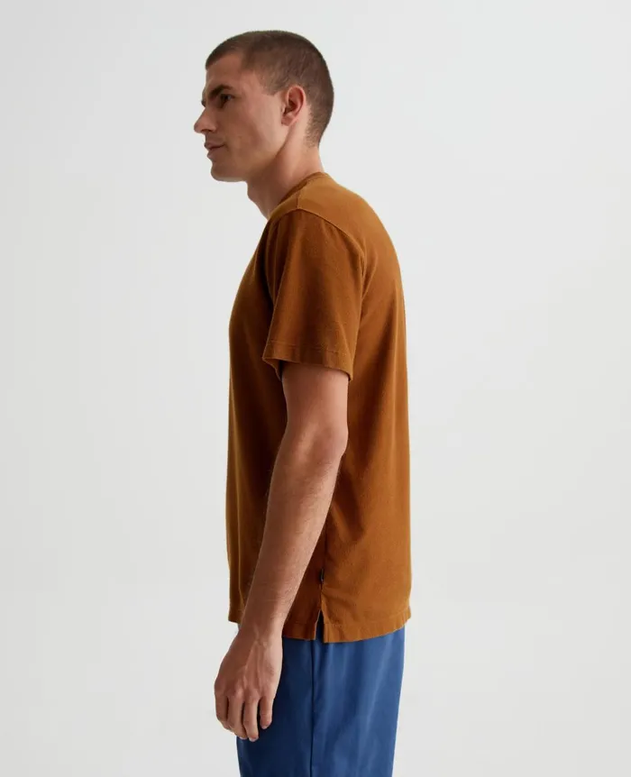 AG Jeans Wesley Crew Tree Bark Men Tees AG Jeans Wesley Crew Tree Bark Men Tees