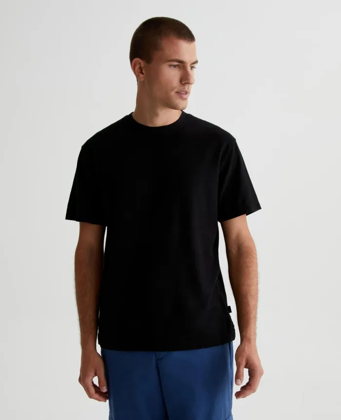AG Jeans Wesley Crew True Black Men Tees