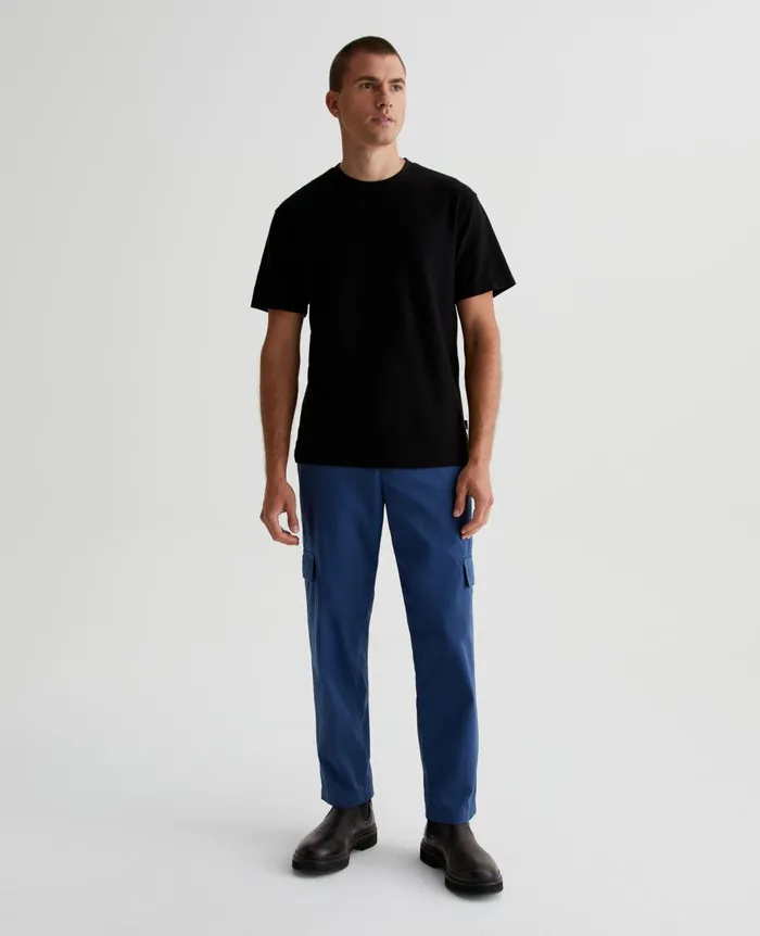 AG Jeans Wesley Crew True Black Men Tees AG Jeans Wesley Crew True Black Men Tees