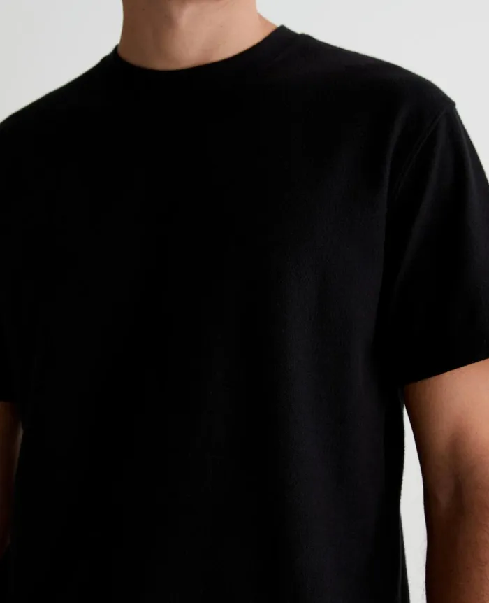 AG Jeans Wesley Crew True Black Men Tees AG Jeans Wesley Crew True Black Men Tees