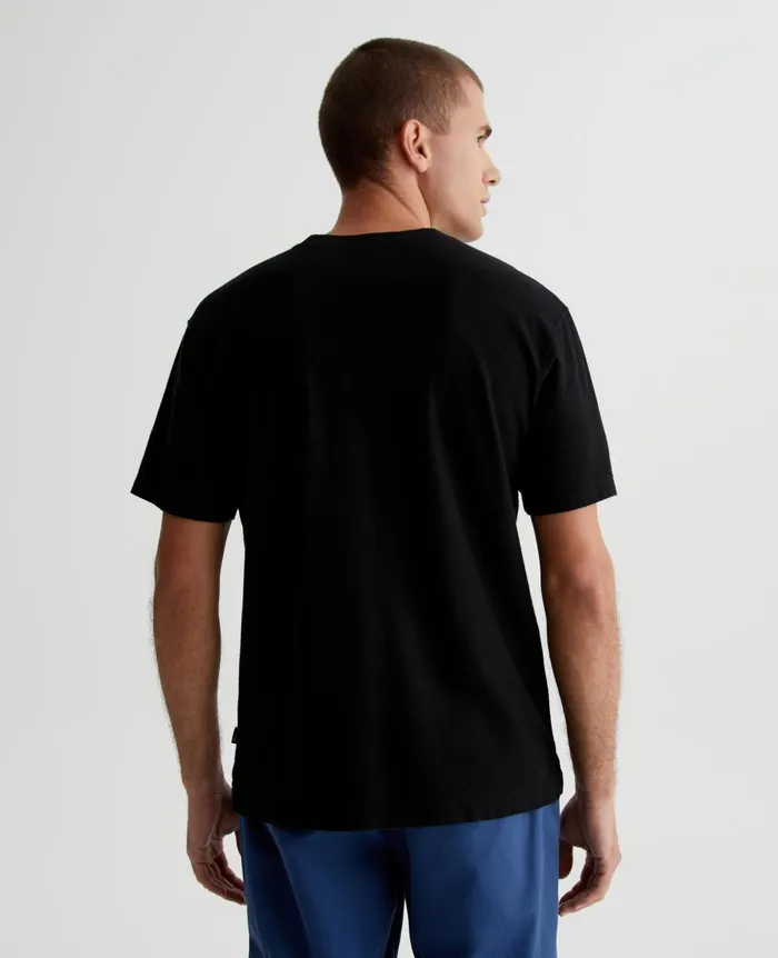 AG Jeans Wesley Crew True Black Men Tees AG Jeans Wesley Crew True Black Men Tees