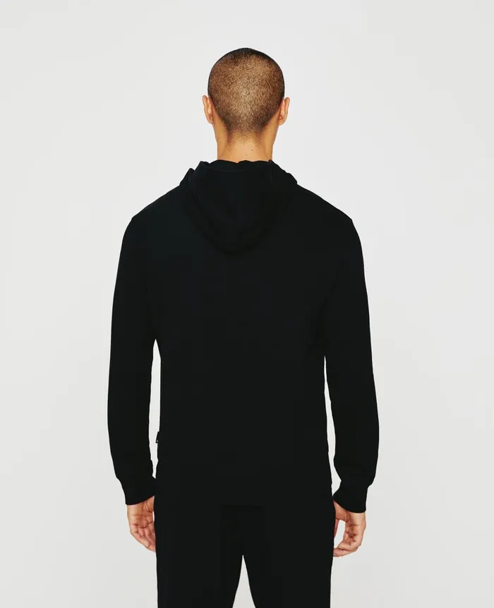 AG Jeans Wesley Hoodie True Black Men Sweatshirts AG Jeans Wesley Hoodie True Black Men Sweatshirts