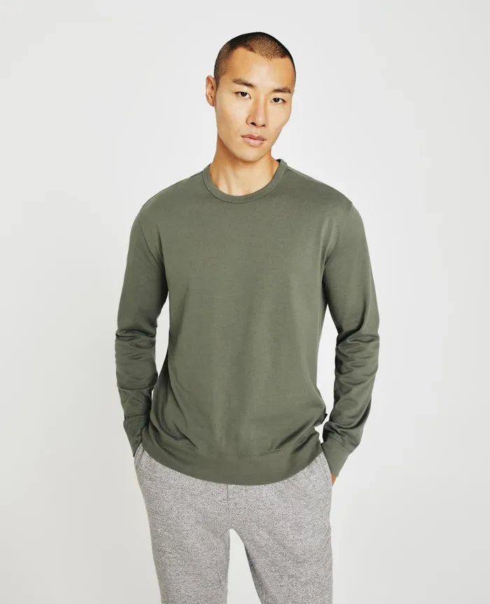 AG Jeans Wesley Pullover Hunter Sage Men Sweatshirts