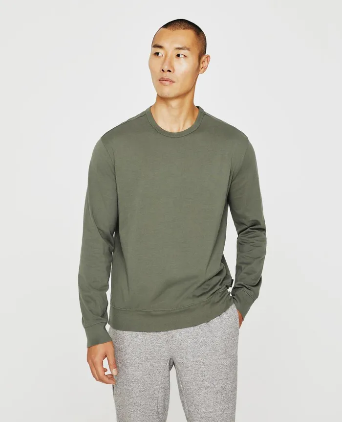 AG Jeans Wesley Pullover Hunter Sage Men Sweatshirts AG Jeans Wesley Pullover Hunter Sage Men Sweatshirts