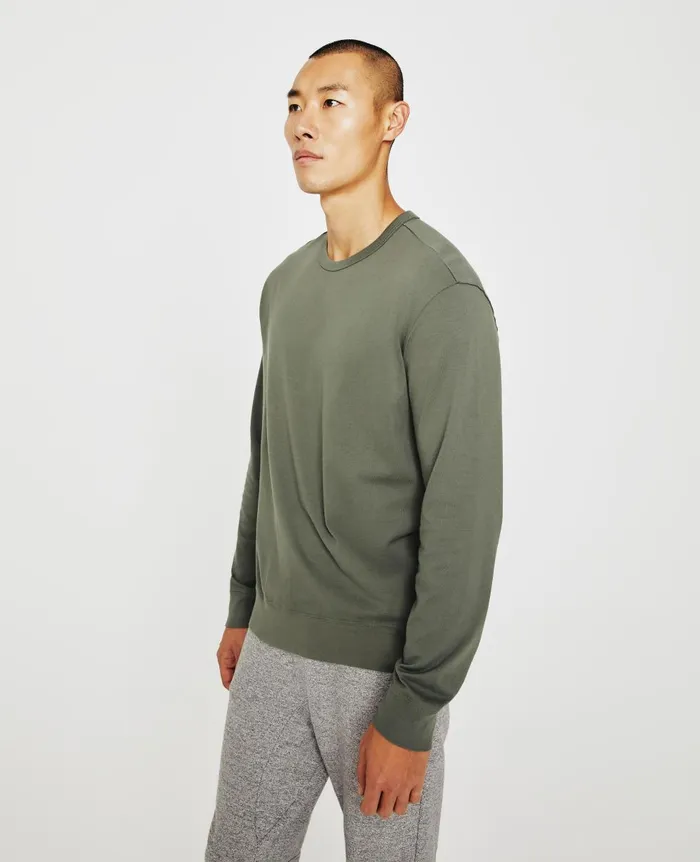 AG Jeans Wesley Pullover Hunter Sage Men Sweatshirts AG Jeans Wesley Pullover Hunter Sage Men Sweatshirts