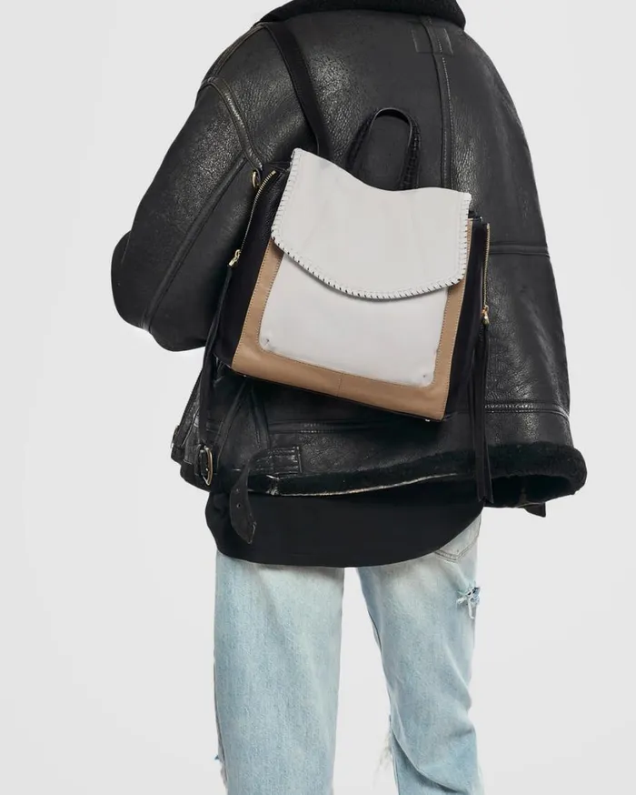 All For Love Convertible Backpack Oat Colorblock Women Aimee Kestenberg Backpacks