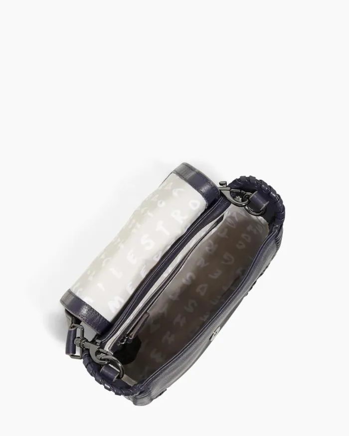 All For Love Saddle Crossbody Ink Blue Women Aimee Kestenberg Crossbody Bags