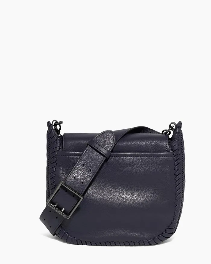 All For Love Saddle Crossbody Ink Blue Women Aimee Kestenberg Crossbody Bags