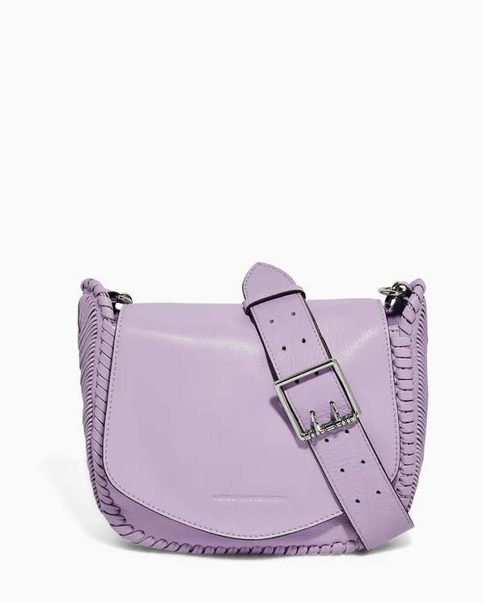 All For Love Saddle Crossbody Lavender Women Aimee Kestenberg Crossbody Bags