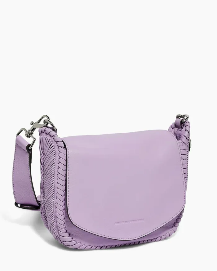All For Love Saddle Crossbody Lavender Women Aimee Kestenberg Crossbody Bags