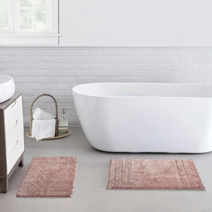 Anne Klein 2 Piece Reverie Bath Set Blush Women Home