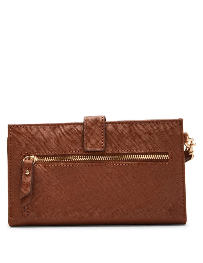 Anne Klein AK Wristlet Chestnut Women Handbags