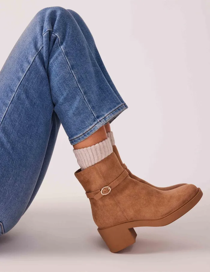 Anne Klein Fenix Boot Dk Natural Su Women Shoes