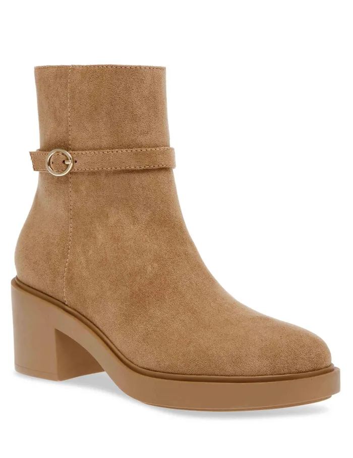Anne Klein Fenix Boot Dk Natural Su Women Shoes