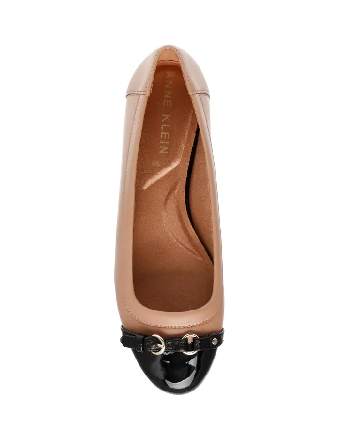 Anne Klein Gisele Flat Nude Women Shoes