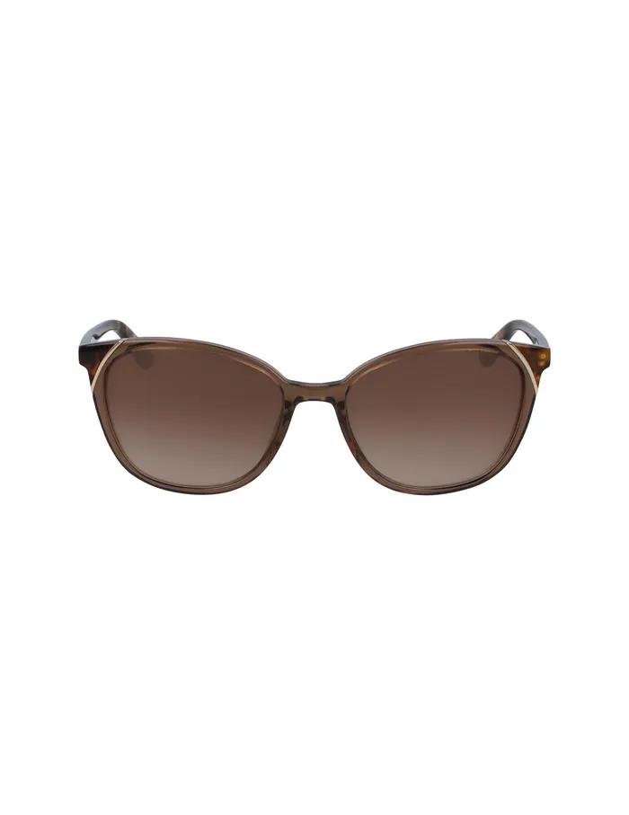 Anne Klein Modern CatEye Sunglasses Mocha Women Accessories