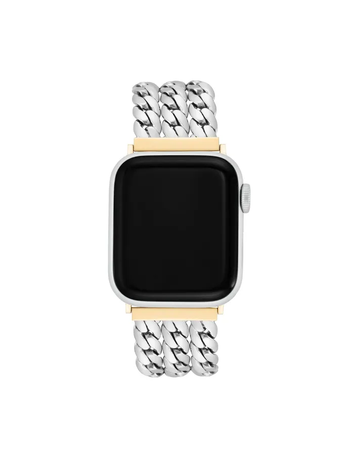 Anne Klein Multi Chain Link Band For Apple Watch Twotone Women Watches 038 Jewelry Anne Klein Multi Chain Link Band For Apple Watch Twotone Women Watches 038 Jewelry